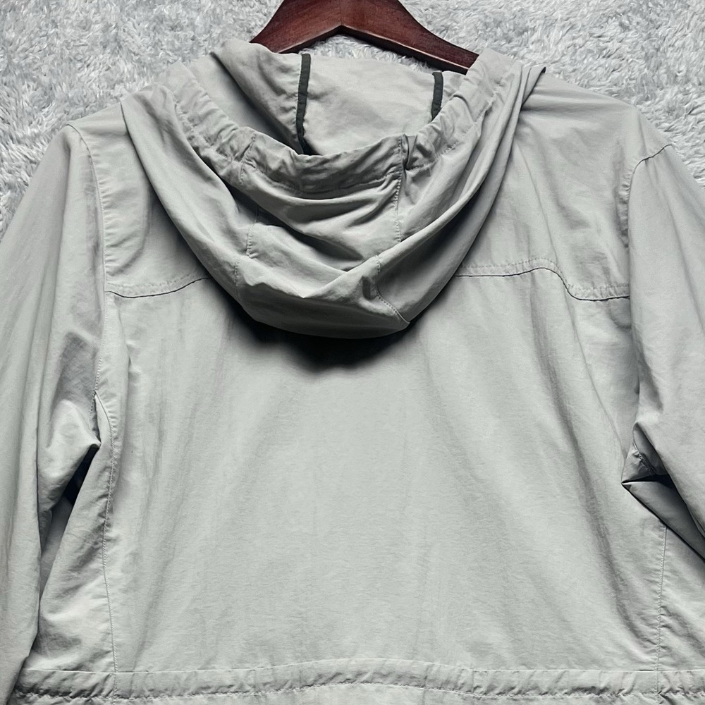 Columbia Jacket Womens XL Gray Full Zip Omni Shade Roll Tab Sleeve Lightweight - Picture 8 of 15